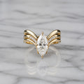 Crown Jewel Gold Ring
